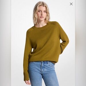 Michael Kors Pistachio Crew Neck Sweater